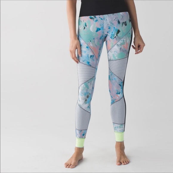 Lululemon Reversible Paddle Times Leggings Pants 2